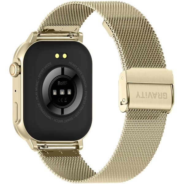 Smartwatch Gravity Zegarek SMARTWATCH GRAVITY GT15-7 GD/GD/PK