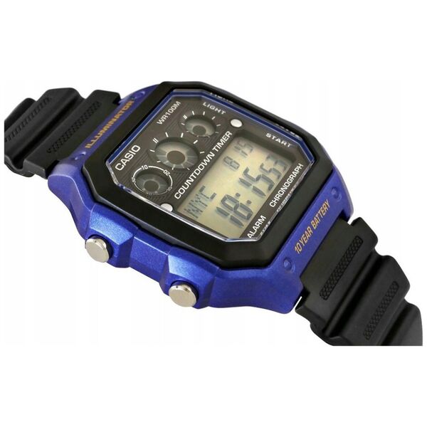 Zegarek Casio Zegarek Męski CASIO AE-1300WH-2AVDF