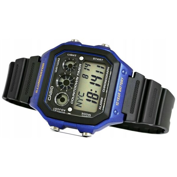 Zegarek Casio Zegarek Męski CASIO AE-1300WH-2AVDF