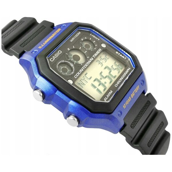 Zegarek Casio Zegarek Męski CASIO AE-1300WH-2AVDF