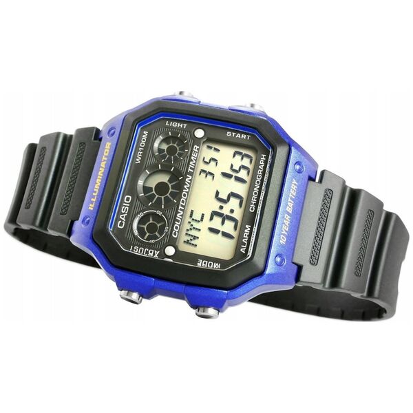 Zegarek Casio Zegarek Męski CASIO AE-1300WH-2AVDF