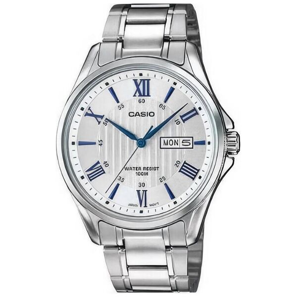 Zegarek Casio Zegarek Męski CASIO MTP-1384D-7A2VDF + BOX