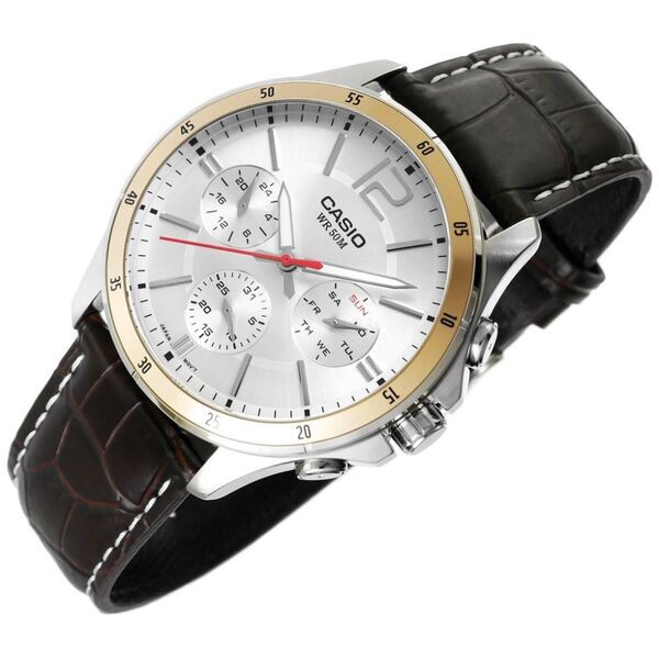 Zegarek Casio Zegarek Męski CASIO MTP-1374L-7AVDF + BOX