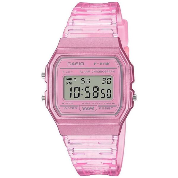 Zegarek Casio Zegarek Damski Casio Retro Vintage F-91WS-4 (zd648a) + BOX