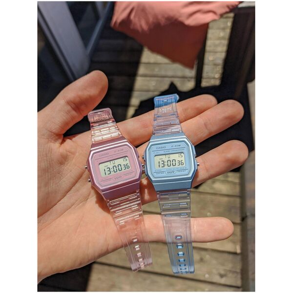 Zegarek Casio Zegarek Damski Casio Retro Vintage F-91WS-4 (zd648a) + BOX