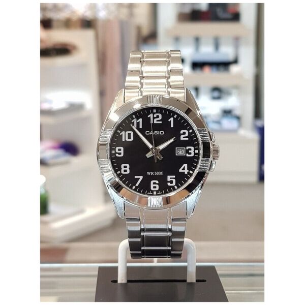 Zegarek Casio ZEGAREK MĘSKI CASIO MTP-1308D-1B (zd177d) + BOX