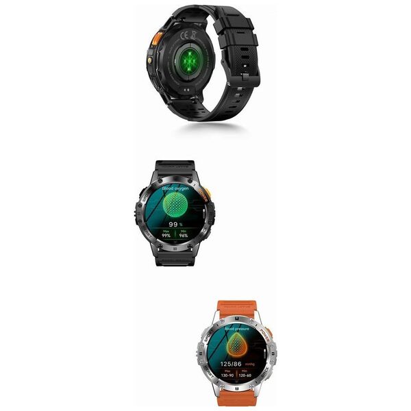 Smartwatch Gravity GT22-1 Czarny  (GT22)