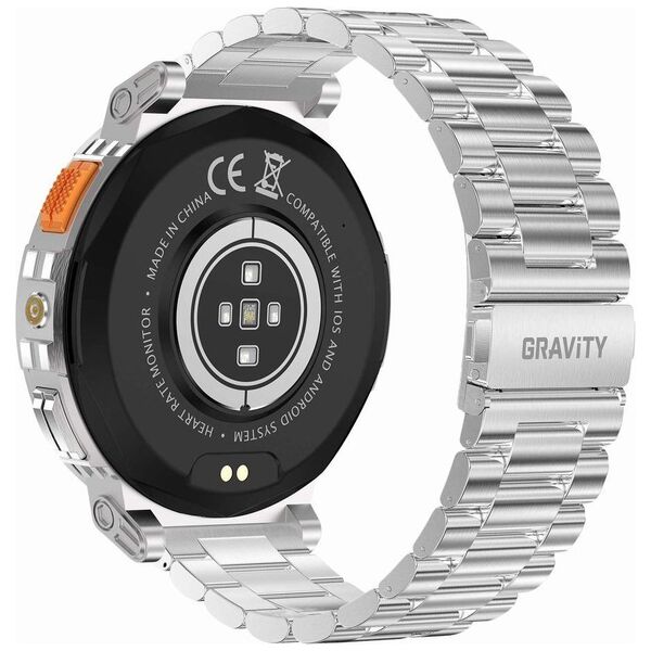 Smartwatch Gravity GT23-2 Czarny  (GT23)