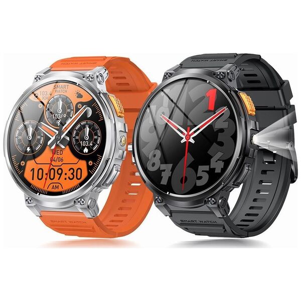 Smartwatch Gravity GT23-1 Czarny  (GT23)