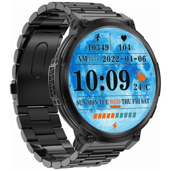 Smartwatch Gravity GT23-1 Czarny  (GT23)