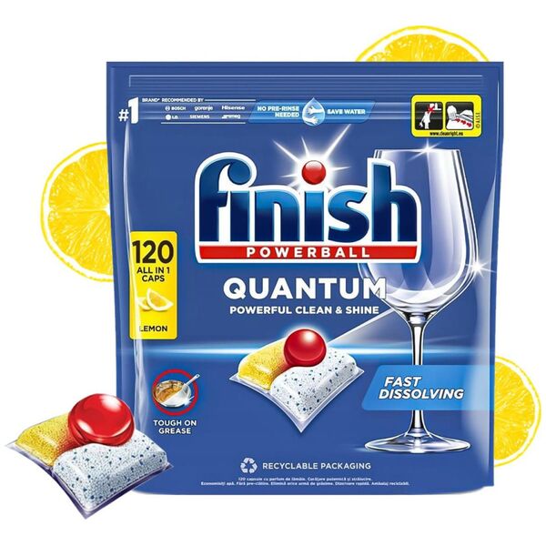 FINISH Kapsułki Quantum All-in-1 120 Lemon