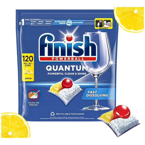 FINISH Kapsułki Quantum All-in-1 120 Lemon