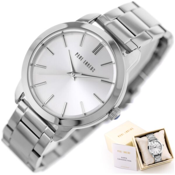 ZEGAREK DAMSKI PAUL LORENS -  PL10659B-3C1 (zg547b) + BOX