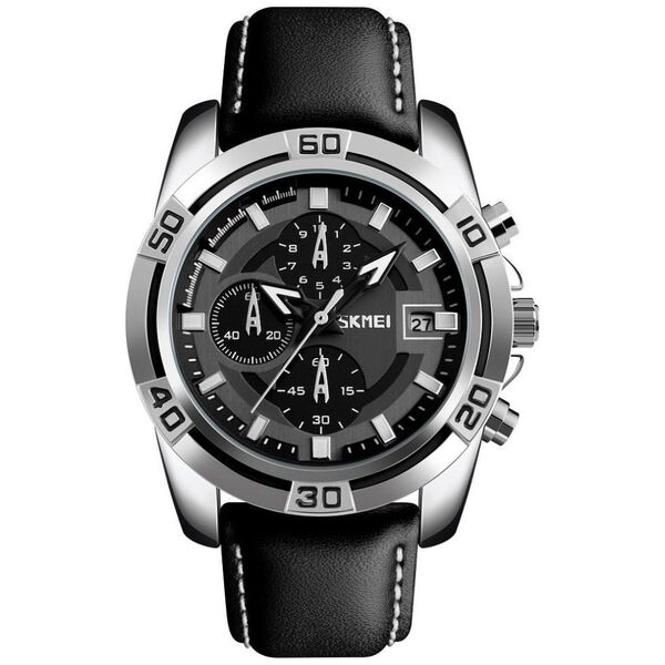 Zegarek Męski Skmei 9156SIBK + BOX
