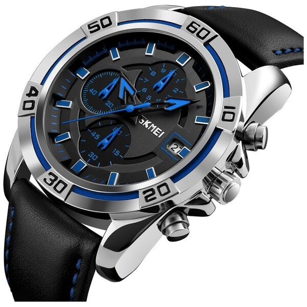 Zegarek Męski Skmei 9156SIBU + BOX