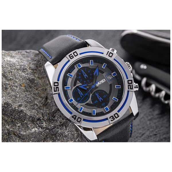 Zegarek Męski Skmei 9156SIBU + BOX