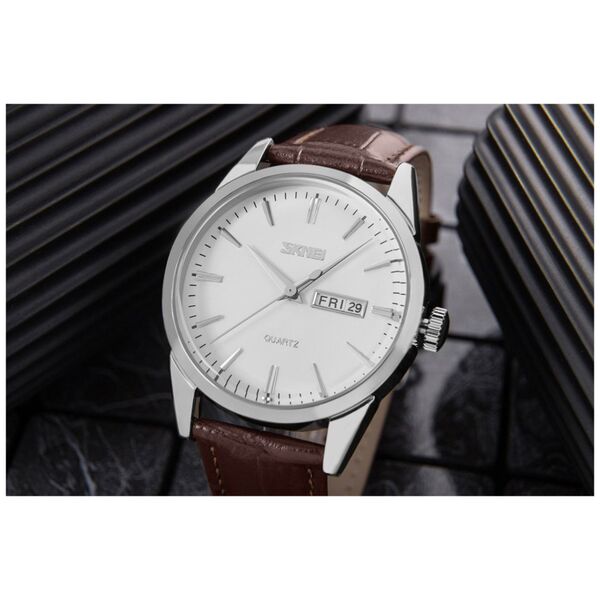 Zegarek Męski Skmei 9073SIWTB + BOX