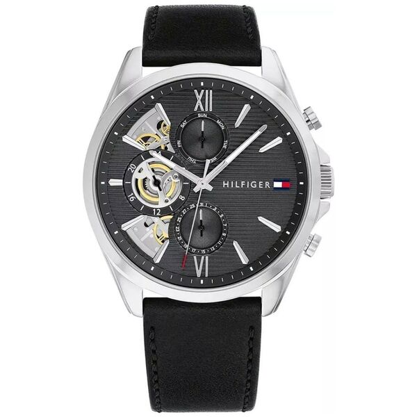 Zegarek Męski Tommy Hilfiger Baker Open Heart 1710644 + BOX
