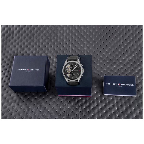 Zegarek Męski Tommy Hilfiger Baker Open Heart 1710644 + BOX