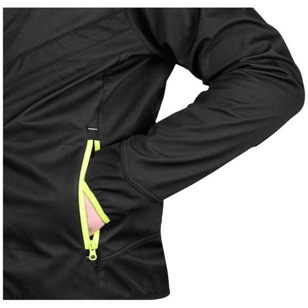 Kurtka Mix&Match Softshell, czarno-żółta, rozmiar XL