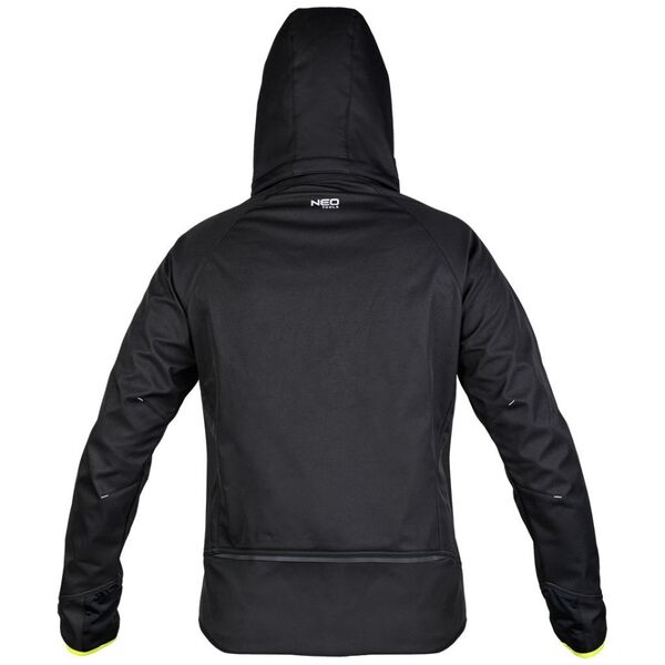 Kurtka Mix&Match Softshell, czarno-żółta, rozmiar XXXL