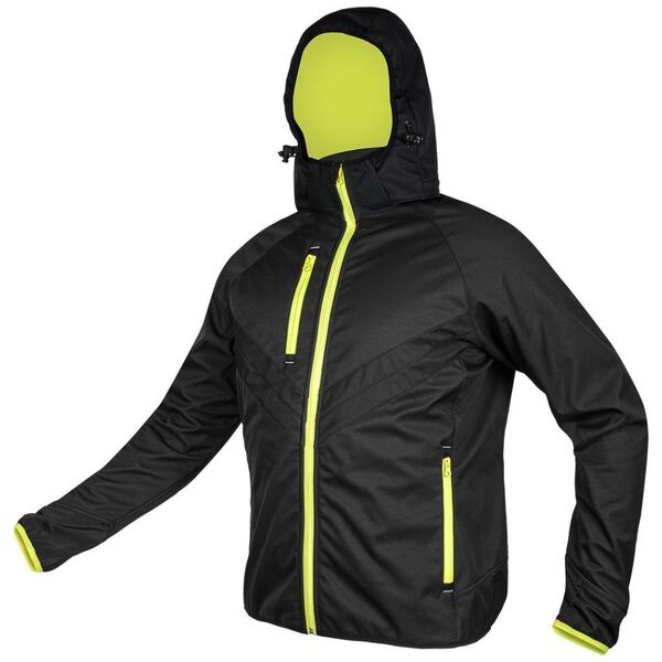Kurtka Mix&Match Softshell, czarno-żółta, rozmiar M
