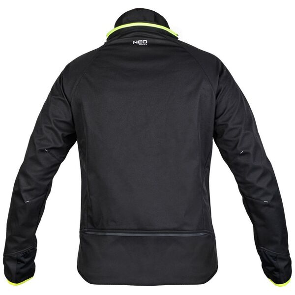 Kurtka Mix&Match Softshell, czarno-żółta, rozmiar M