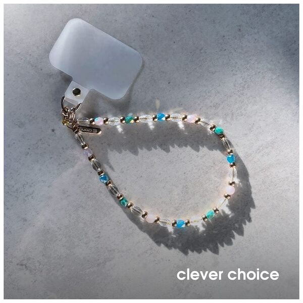 Crong Phone Charm - Smycz zawieszka do telefonu (Color Crystals)