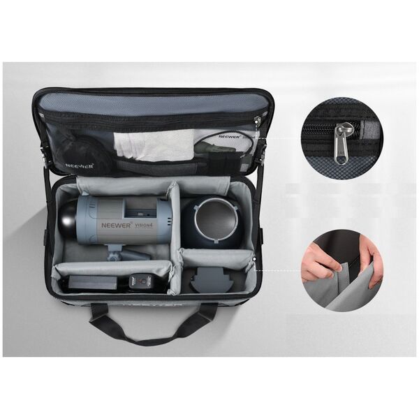 Torba Fotograficzna na Sprzęt Oświetleniowy Studyjny do Lamp Vision 4 / ML300 / CB60 / PB5