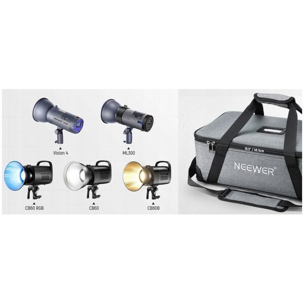 Torba Fotograficzna na Sprzęt Oświetleniowy Studyjny do Lamp Vision 4 / ML300 / CB60 / PB5
