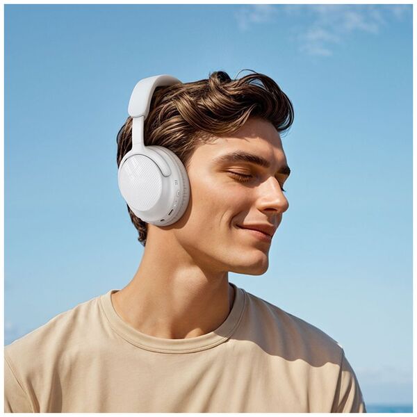 HOCO słuchawki bezprzewodowe bluetooth nagłowne W53 białe