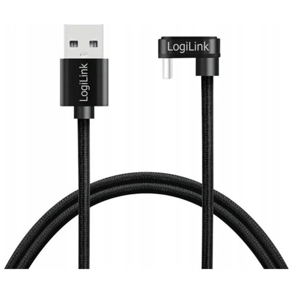 LogiLink CU0195 kabel USB USB 2.0 3 m USB A USB C Czarny