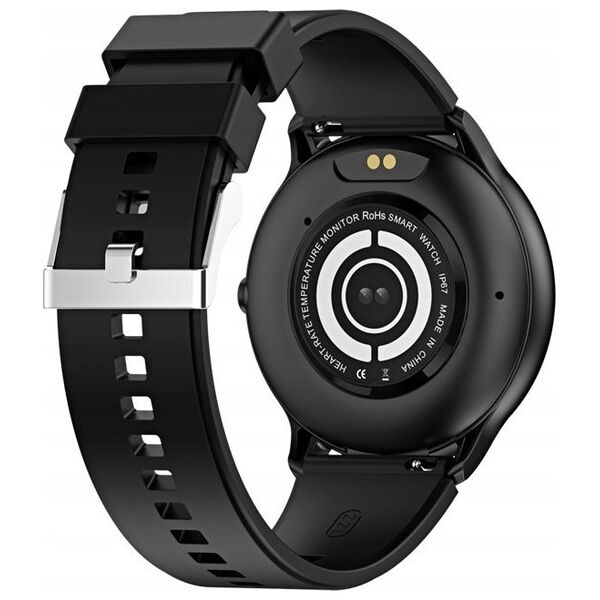 Smartwatch Veltori VT160-1 Czarny Pasek Silikonowy