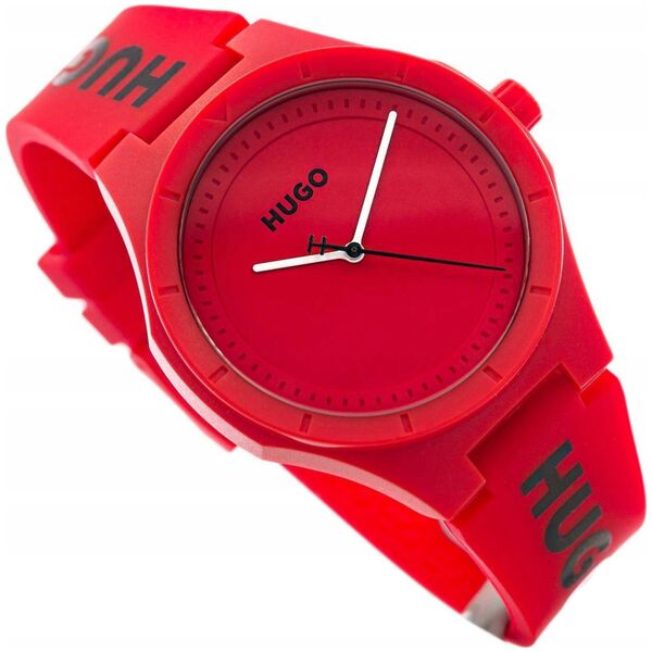 Zegarek Męski Hugo Lit For Him Red 1530346 + BOX