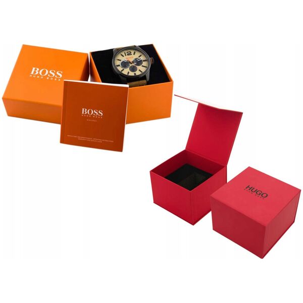 Zegarek Męski Hugo Lit For Him Red 1530346 + BOX
