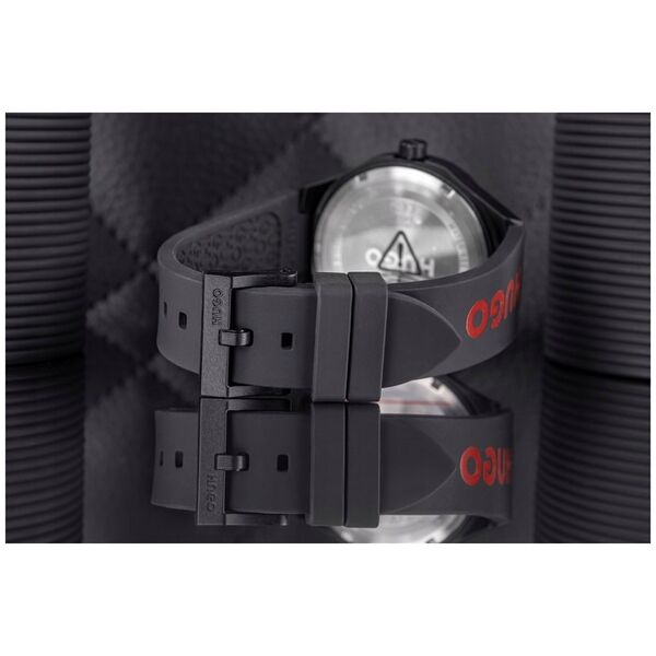 Zegarek Męski Hugo Lit For Him Black 1530343 + BOX