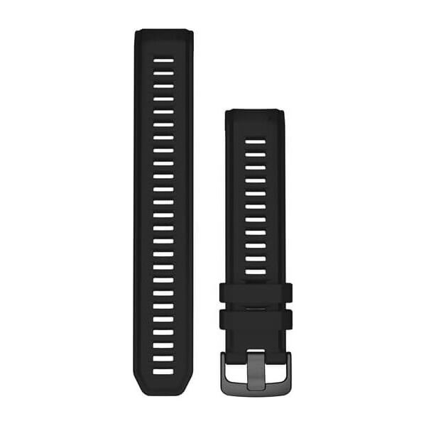 Garmin Pasek silikonowy na nadgarstek - seria Instinct 2 (czarny / grafitowa sprzączka) (010-13105-06)