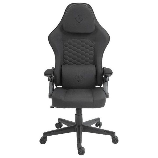 Deltaco DC130 Gaming Chair Soft Woven Mesh, black