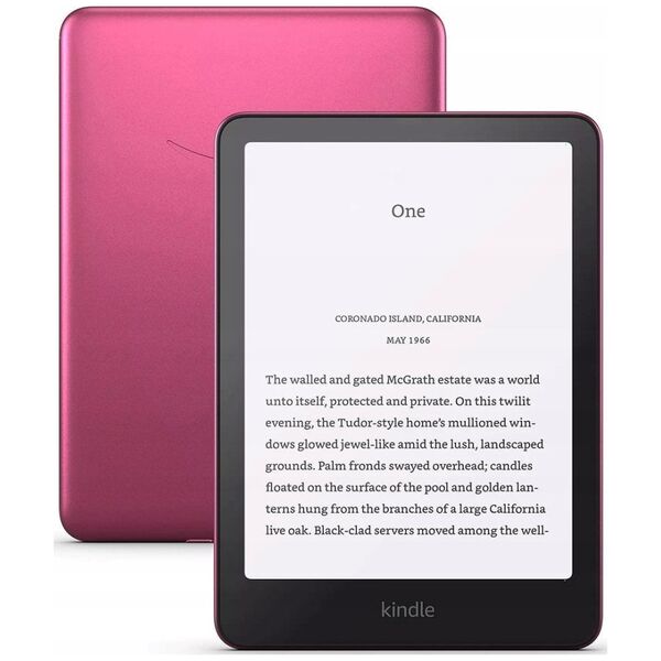 Amazon Kindle Paperwhite Signature Edition, 17.8 cm (7"), E Paper, AZW, AZW3, DOC, DOCX, EPUB, HTML, MOBI, PDF, RTF, TXT, AAX, BMP, GIF, JPEG, PNG, 32 GB