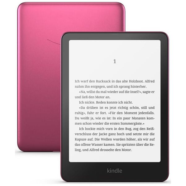 Amazon Kindle Paperwhite Signature Edition, 17.8 cm (7"), E Paper, AZW, AZW3, DOC, DOCX, EPUB, HTML, MOBI, PDF, RTF, TXT, AAX, BMP, GIF, JPEG, PNG, 32 GB