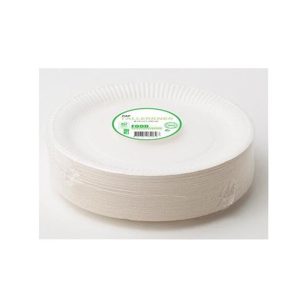 Tallerken frokost pap 18 cm 100stk/pak - (100 stk.)