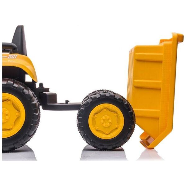 Traktor Na Akumulator Z łyżką BW-X002A Żółty