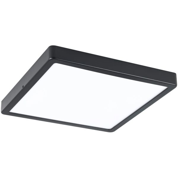 Ceiling LED outdoor light EGLO ARGOLIS 2, IP44, 20.5W, 3000K, 2400lm, black, 28.5x28.5x3 cm