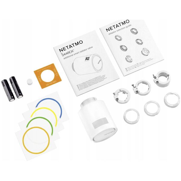 Netatmo NVP01-DE termostatyczny zawór grzejnikowy Nadaje się do użytku w pomieszczeniach