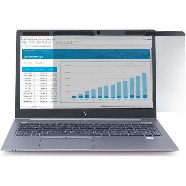 StarTech 133LM-PRIVACY-SCREEN filtr do ekranu 33,8 cm (13.3") Laptop Bezramkowy filtr prywatności na wyswietlacz