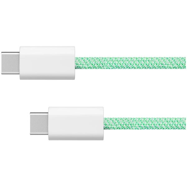 Kabel USB typu C - USB typu C 100 W 1 m zielony Kruger&amp|Matz Basic