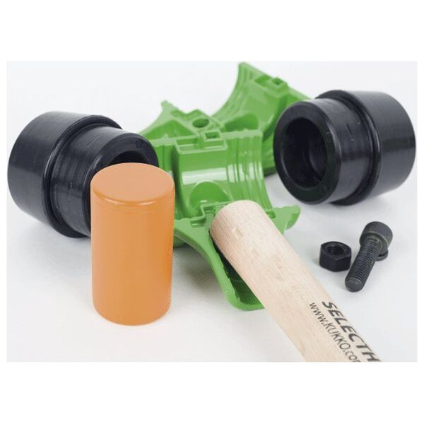 Kukko Non-bouncing rubber hammer KUKKO Selecthor O50mm