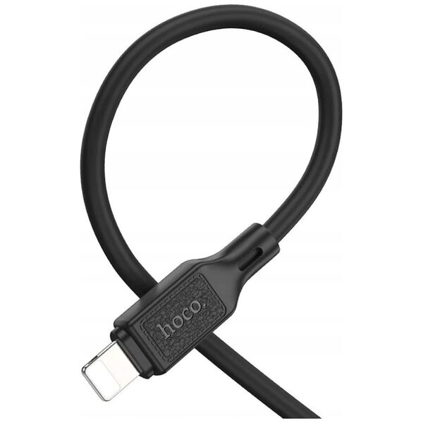 Kabel USB Hoco HOCO kabel USB A do Lightning 2,4A X90 1 m czarny