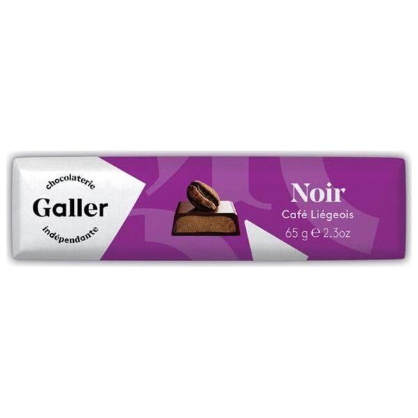 Chocolate bar Galler Dark Cafe Liegeois, 65 g