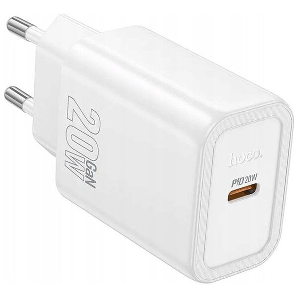 HOCO ładowarka sieciowa Typ C PD QC 20W N60 biała
